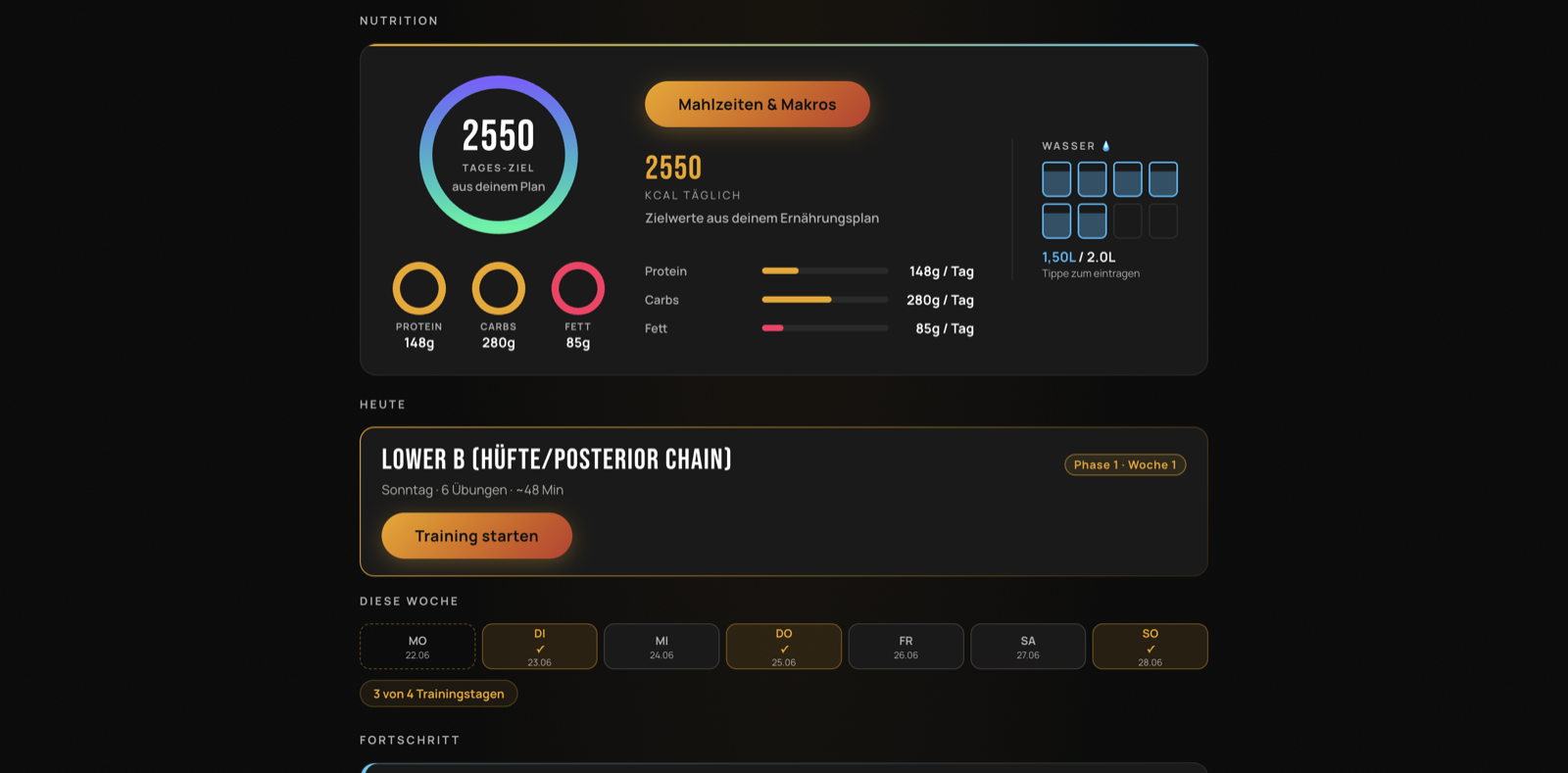 Repeak Dashboard